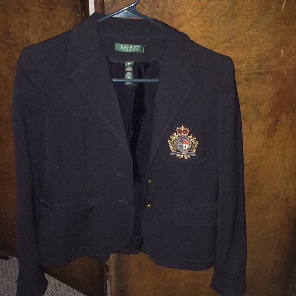Ralph Lauren Polo wool blazer size 8 NEVER WORN